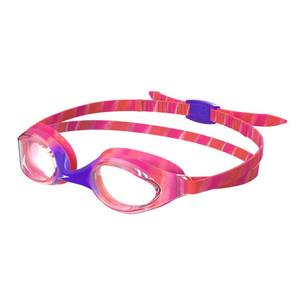 Очки для плав. детск. SPEEDO Hyper Flyer Jr, 8-7750317546, ПРОЗРАЧНЫЕ линзы, розовая оправа