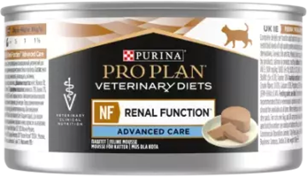 Pro Plan VET NF (курица) 195 г - диета консервы для кошек c патологией почек мусс, Renal Function Management ST/OX