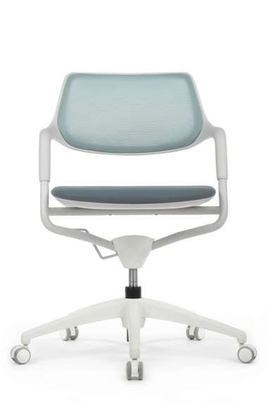 Кресло Scroll HY-813D Голубой/Серый