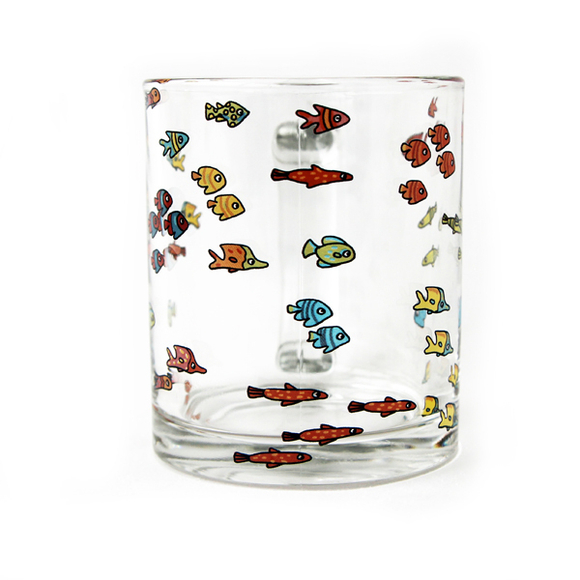 Кружка стеклянная "Океан"