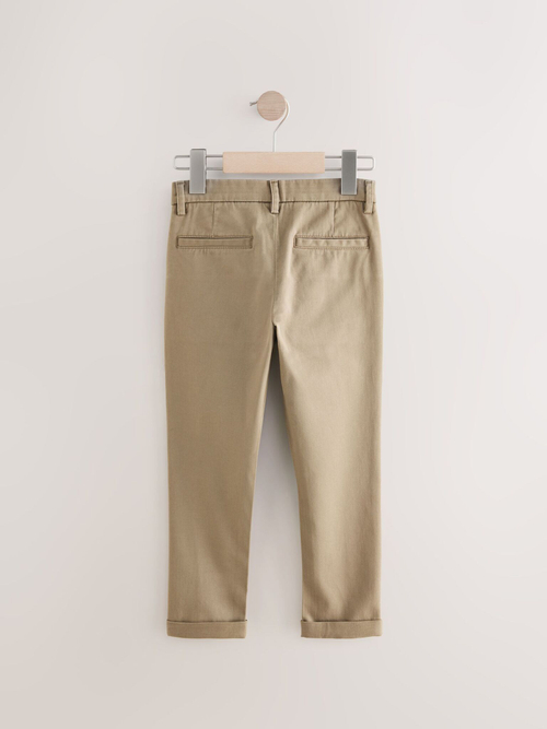 Брюки чинос для мальчика Next E41-893, Песочный