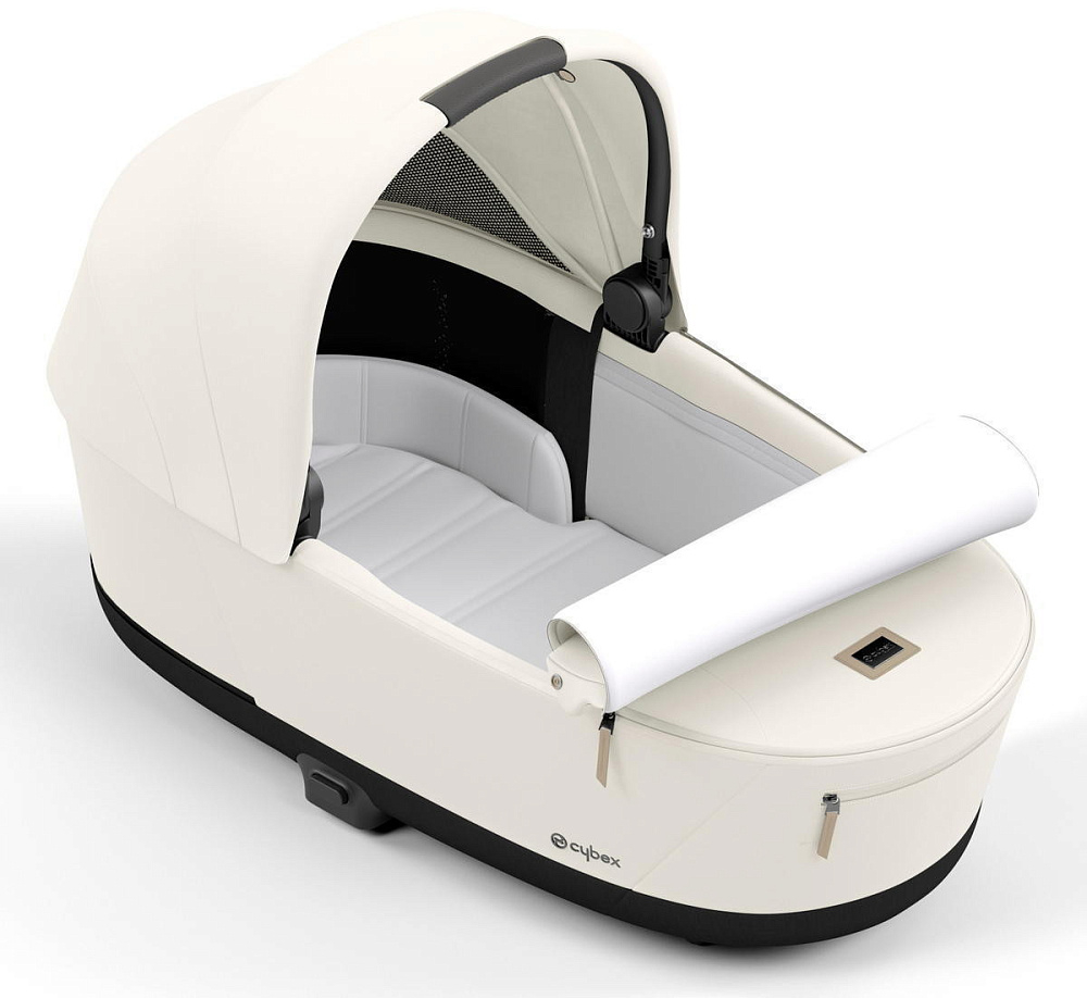 Коляска Cybex Priam IV Matt Black complete Cloud G Magic Black Base G 4 в 1 Off White