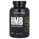NutraBio, Performance, HMB, 120 капсул (500 мг на капсулу)