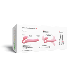 Strap-on-me Semi-Realiste BENDABLE ROSE - Гибкий страпон, S