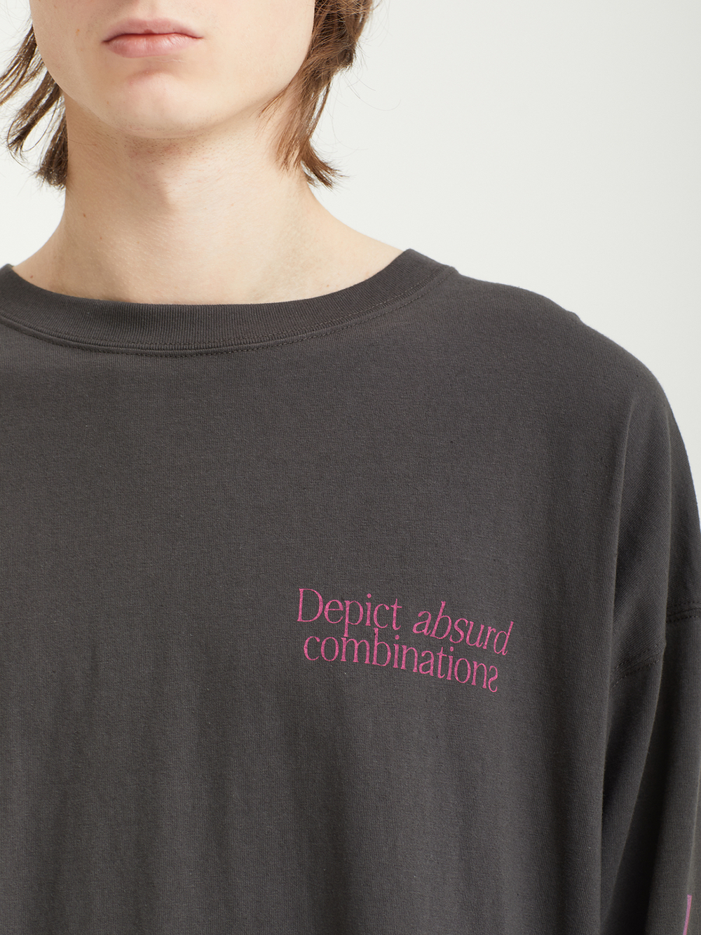 Мужской Лонгслив Hidden Identity By M.enomoto Type-b