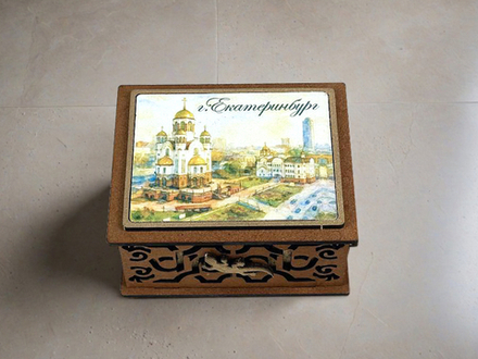 Шкатулка "Екатеринбург"
