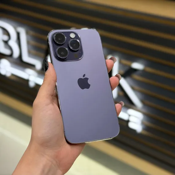 Б/У Телефон Apple iPhone 14 Pro 256Gb Purple 74% (FF6XQXWJ26)