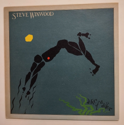 Винтажная виниловая пластинка LP Steve Winwood Arc Of A Diver (Italy 1980)