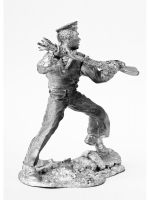 Оловянный солдатик Моряк с винтовкой. Оборона Севастополя, 1941-42 г.г.