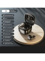 Наушники беспроводные Y6, TWS, вакуумные, Bluetooth 5.3, 30/