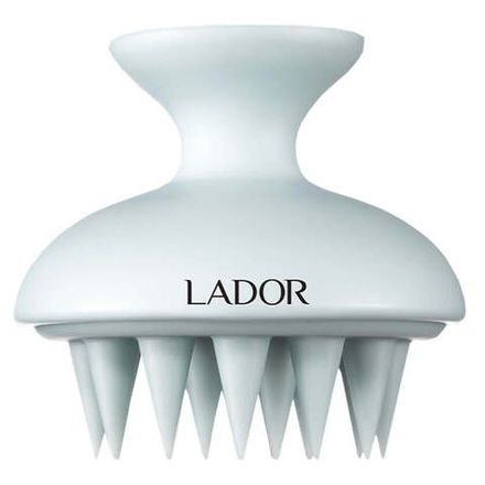 Расческа для головы массажная голубая La'dor Scalp Massager Shampoo Brush Blue