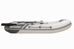 YACHTMAN-260 МНД НАДУВНОЕ ДНО (Яхтман) белый-серый (лодка ПВХ с усилением)