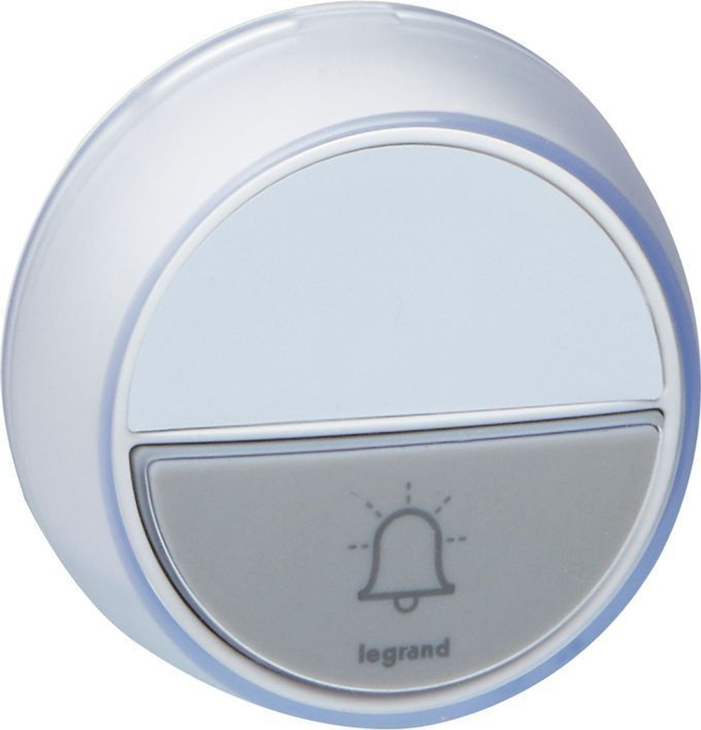 Дверной звонок Legrand Комфорт 94254 беспроводной 15 мелодий белый. Товар уцененный