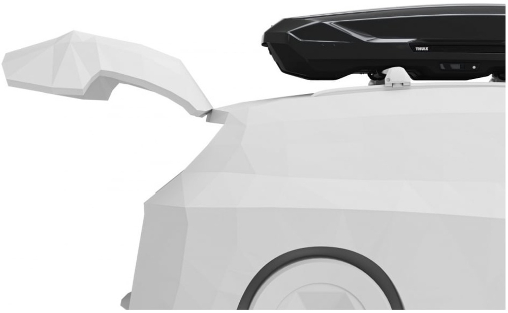 Автомобильный бокс Thule Motion 3 L, 194x89x43 см, черный глянцевый, 450 л (639700)