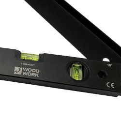 Угломер цифровой с двумя пузырьковыми уровнями (безбатареек) DP-02 Woodwork