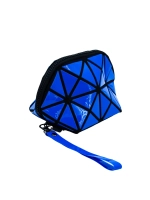 COSMETIC BAG - РОМБОВИДНАЯ КОСМЕТИЧКА ПЕНАЛ СИНЯЯ COSMETIC BAG BLUE, 1 ШТ.