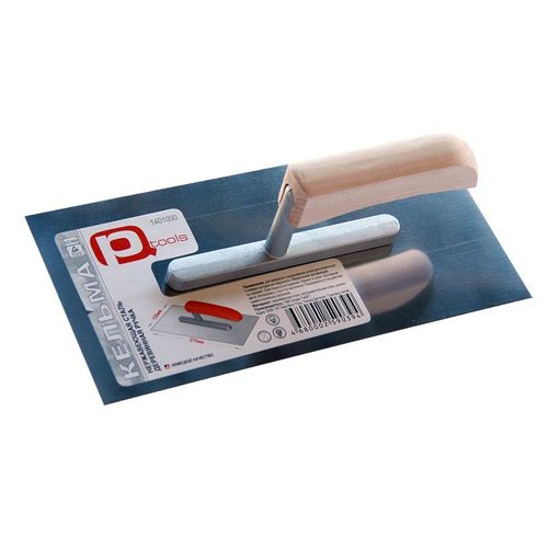 Гладилка прямая 130х270 мм с деревянной ручкой PQtools