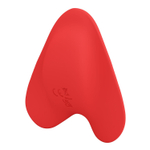 Красный вибратор на палец Carnation (Цвет: красный)