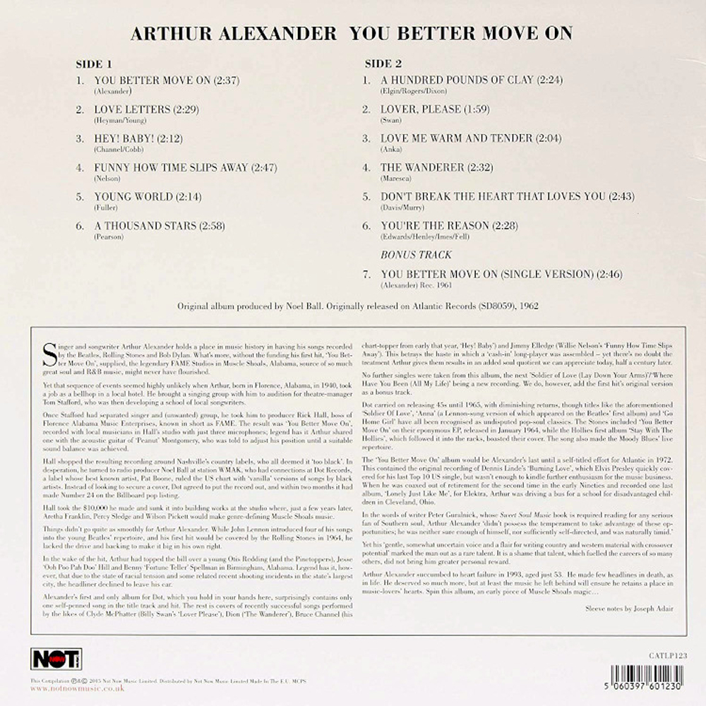 Arthur Alexander / You Better Move On (LP)