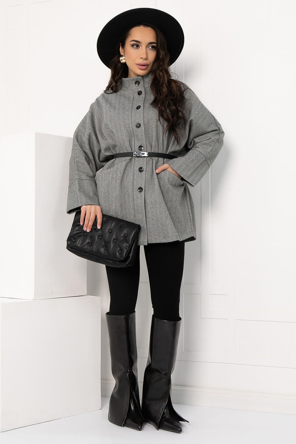 Жакет Вместе навсегда (светло-серый) Б12803-4М LT Collection