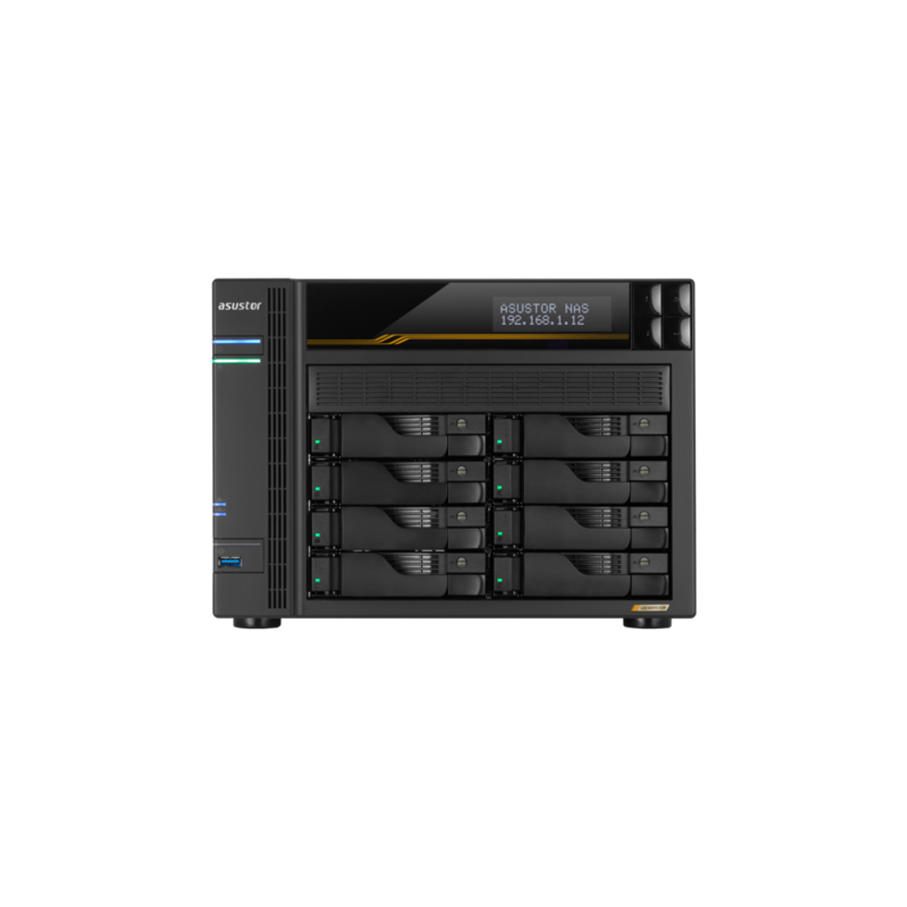 Сетевой накопитель NAS ASUS / ASUSTOR AS6808T (LOCKERSTOR 8 Gen3) (90IX01T8-BW3S00)