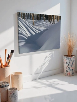 Картина на стену 40 X 50 Снег