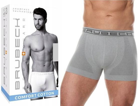 Трусы мужские боксеры Brubeck Comfort Cotton Short mini Boxer BX10210/BX10050A