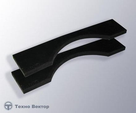 Накладка на передние поворотные круги (2шт), ТЕХНО ВЕКТОР (Россия)