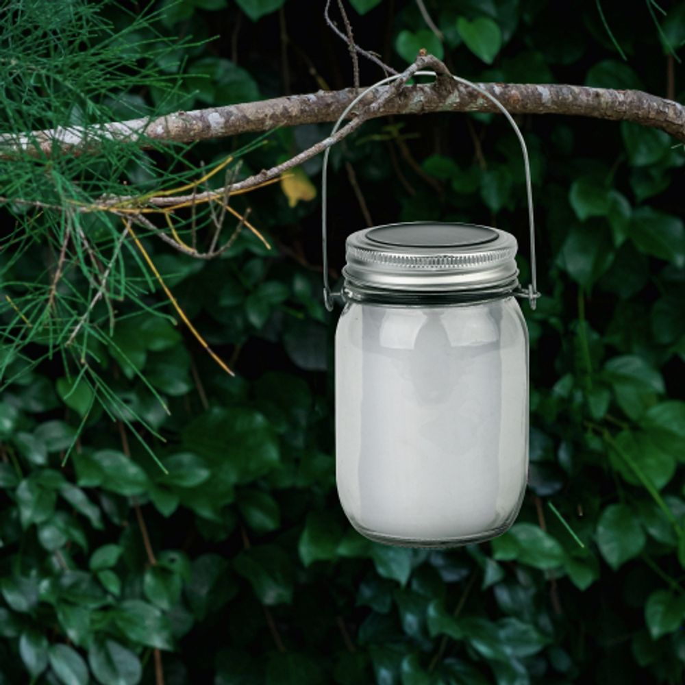 Светильник уличный ЭРА SL-GL14-JAR-3 на солнечной батарее стекло металл прозрачный 13,5 см