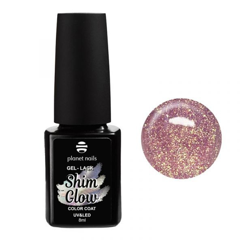 Planet Nails Гель-лак "Shim Glow" - 946, 8мл