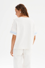 23571 Свитшот женский (молочный)