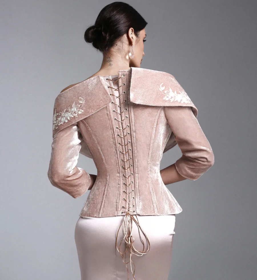 Жакет EVE, Пудровый