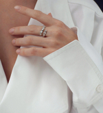 кольцо карамель разъемное