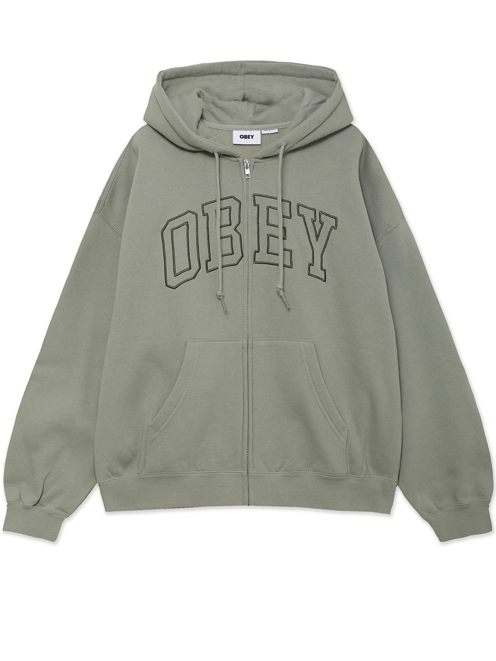 Толстовка С Капюшоном На Молнии Collegiate Baggy Relaxed Zip Hood