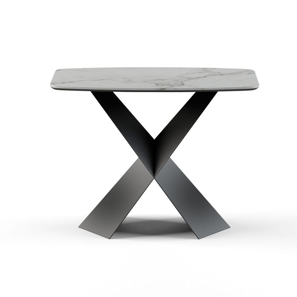 Консоль Tyler 100 керамика матовая, белая