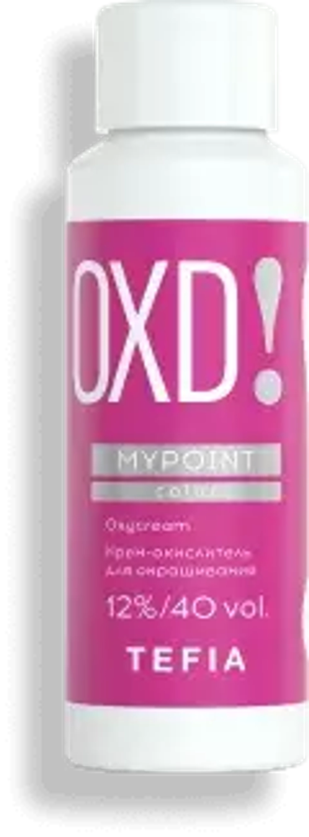 Крем-окислитель для окрашивания волос Color Oxycream Tefia MY Mypoint, 12% 60 мл