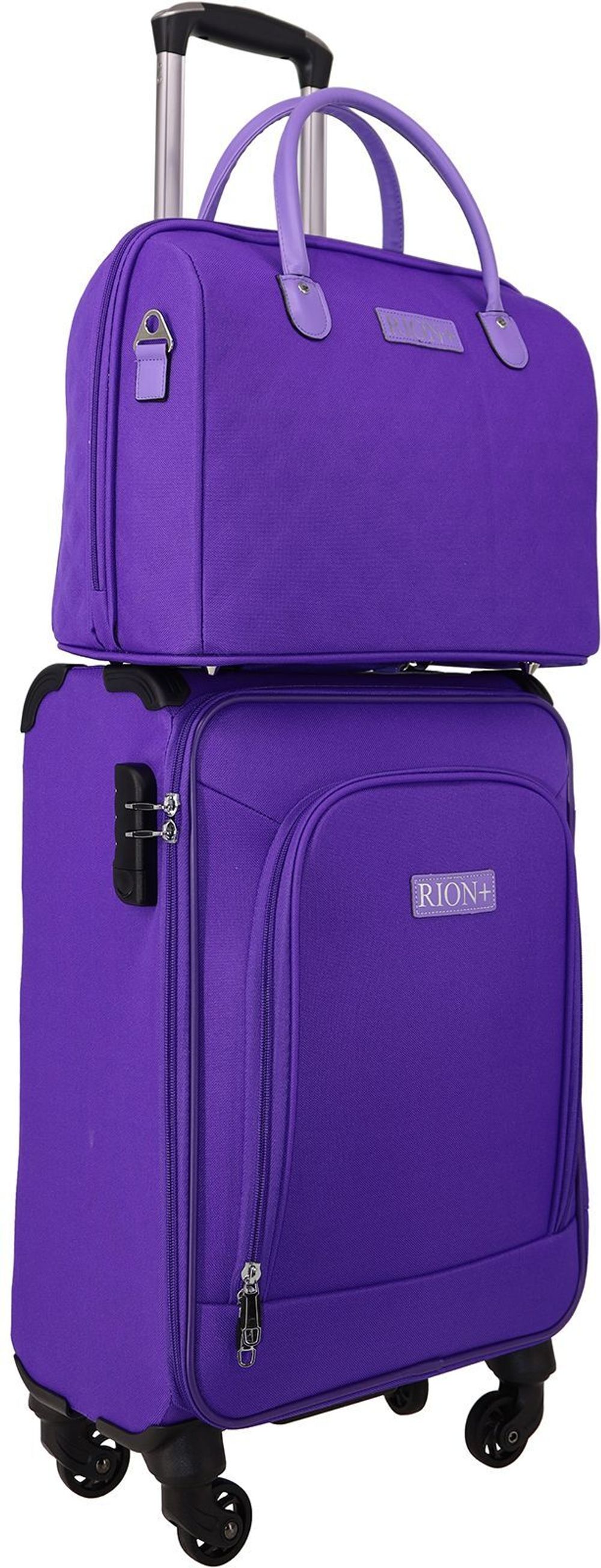 Комплект чемодан 454 + саквояж 236 в подарок