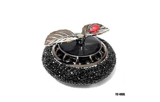 Ароматизатор-игрушка -на торпеду- Божья коровка - солн батар (жидк)- YC-40BL Black