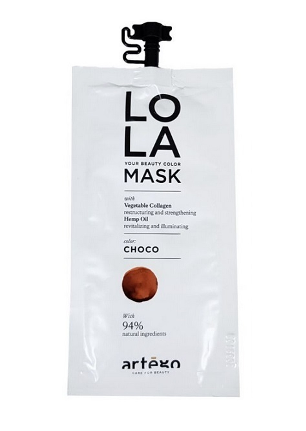 Оттеночная маска LO LA оттенок ШОКОЛАД 20мл/ LO LA mask CHOCO 20ml