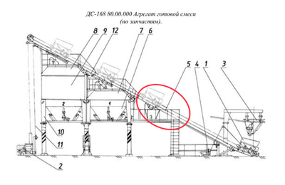 ДС-168 80.10.000 Блок эстакад
