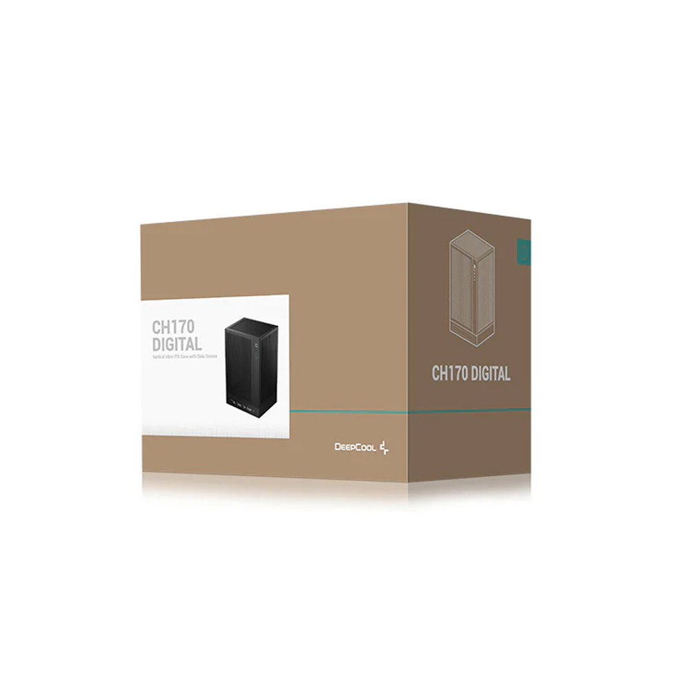 Компьютерный корпус Deepcool CH170 DIGITAL без Б/П