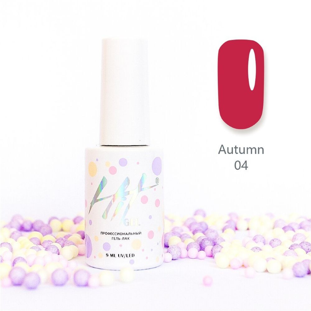 Гель-лак Autumn &quot;HIT gel&quot; №04 , 9 мл Акция!