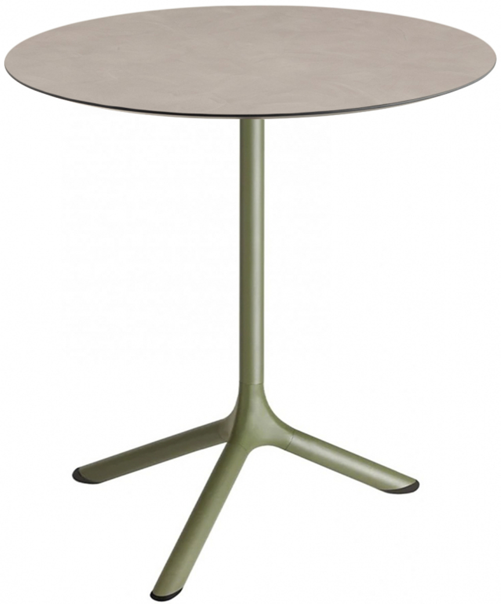 Стол ламинированный обеденный Scab Design Tripe, оливковый, тортора шпатель