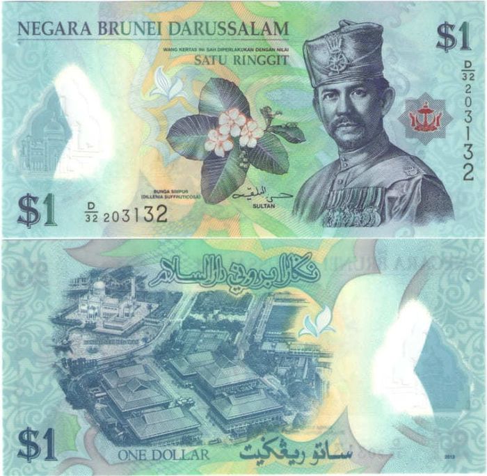 1 доллар 2013 Бруней
