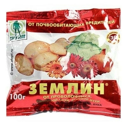Землин 100 гр от почвенных вредителей "Грин Бэлт"