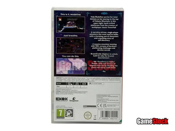 Celeste (Nintendo Switch, Русские субтитры, Б/У)