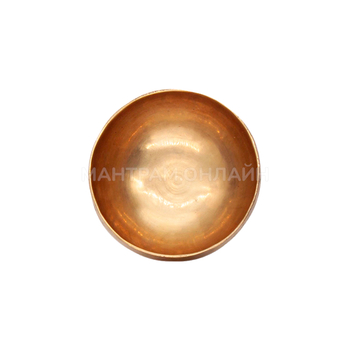 Чаша поющая 9 металлов ручная ковка, цвет золотистый 10-12 см 200-400 г