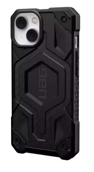 Чехол с поддержкой MAGSAFE Uag Monarch Pro для iPhone 14 6.1", цвет карбон (Carbon Fiber)