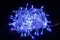 Светодиодная нить 7 м., 220V, 100 синих LED ламп, контроллер, прозрачный провод, Winner Light (b.01.5T.100-)