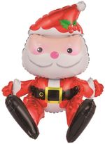 Шар 3D (20"/51 см) Фигура, Сидячий Дед Мороз